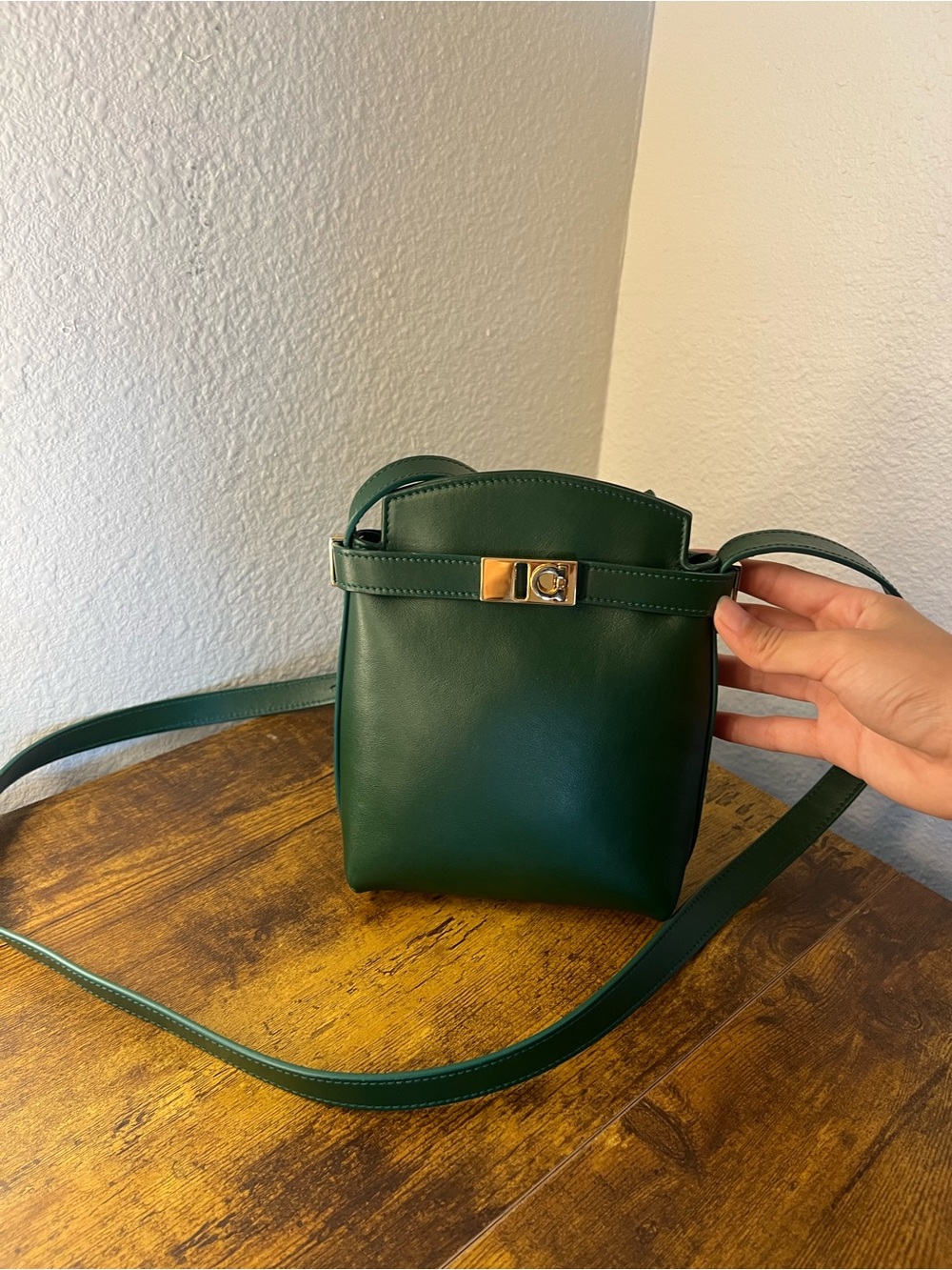 Ferragamo mini hug bag
